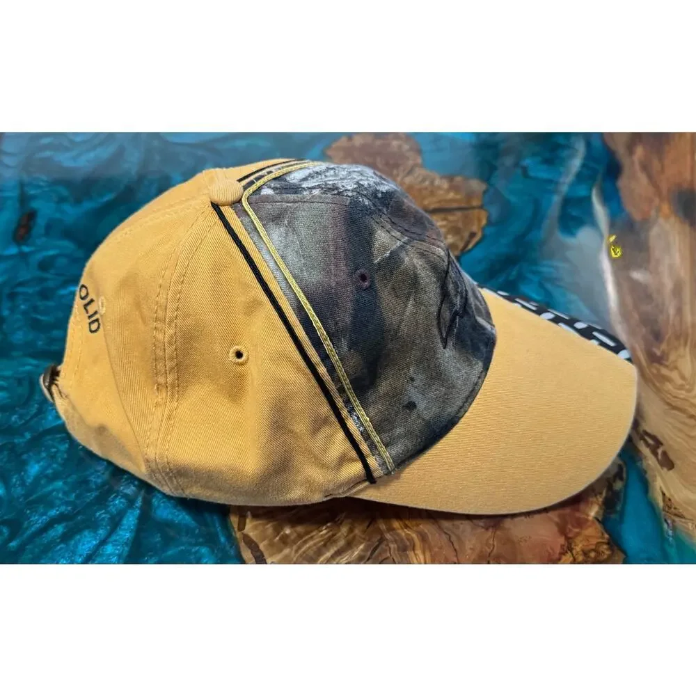 Chevy Rock Solid Paramount Outdoors Yellow Camo Adjustable Strapback Hat